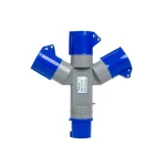 MULTIPLE 2P+T 16A IP44